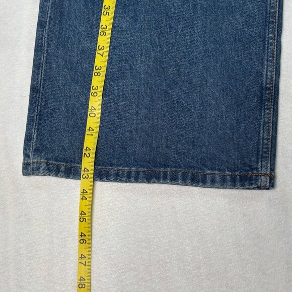 Reformation Cary High Rise Slouchy Wide Leg Jeans Women's Size 27 Medium Wash - Picture 6 of 15